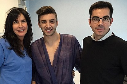 Andrea Iannone operato in day hospital a Parma