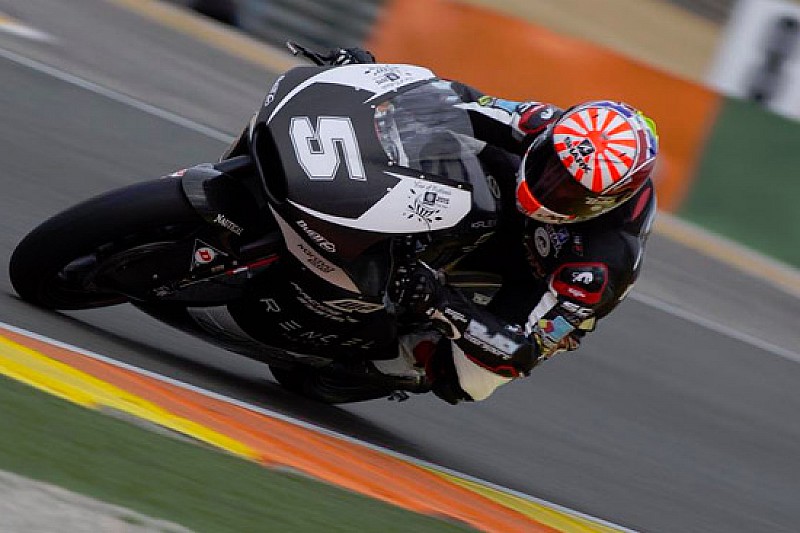 Valencia, Day 1: brilla Zarco, Rabat cade tre volte