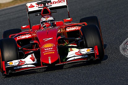 Barcellona, Day 1, Ore 15: Kimi sotto alla pole 2014!