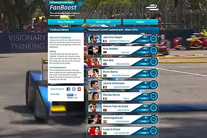 Senna, Durán e Vergne guidano la classifica FanBoost