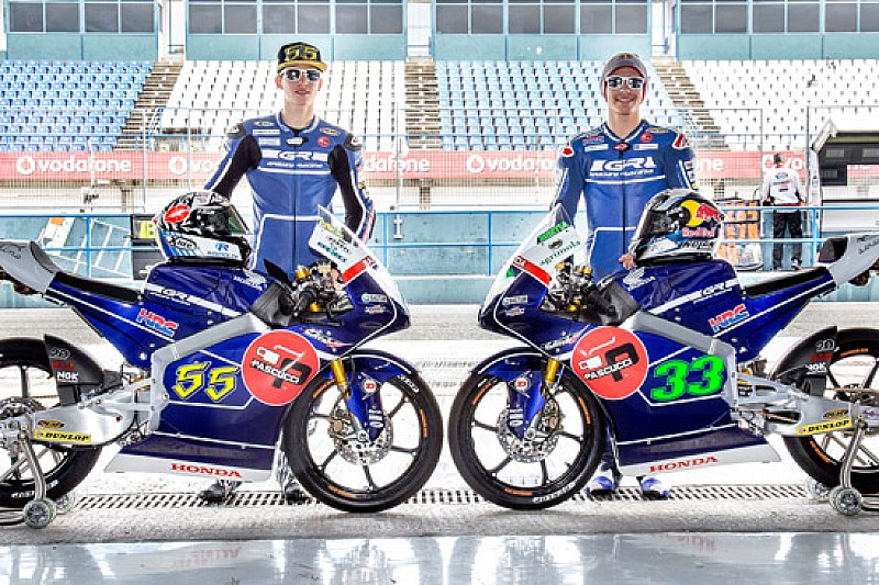 Gresini mostra i colori delle sue Honda a Jerez