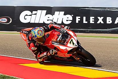 Ducati sugli scudi nelle Libere 1 di Aragon
