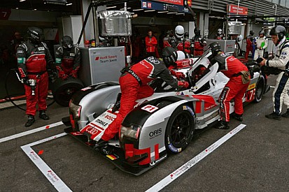 Audi: trentasei secondi di vantaggio dai box