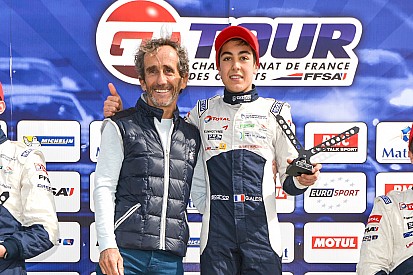 Giuliano Alesi prêt pour la manche F3 de Pau