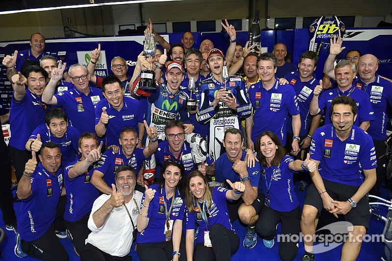 Trois victoires sur quatre? Yamaha n'osait pas en rêver!