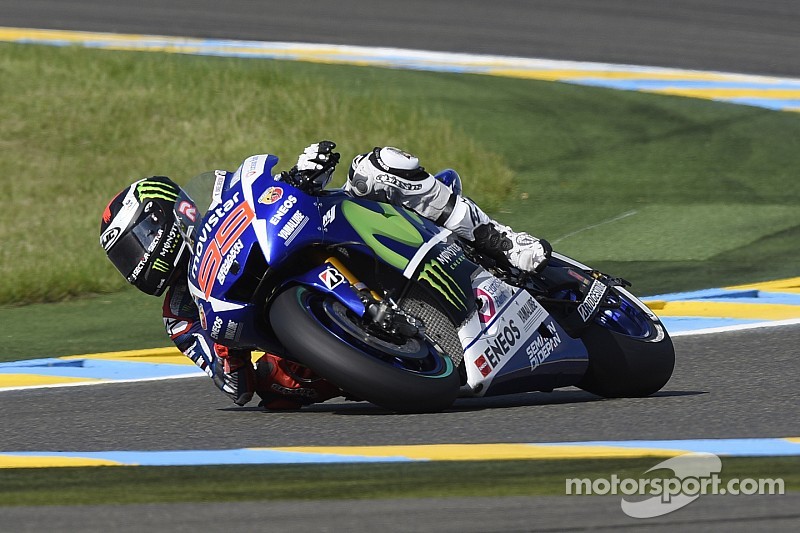 Lorenzo marcó el mejor tiempo en la tercera práctica