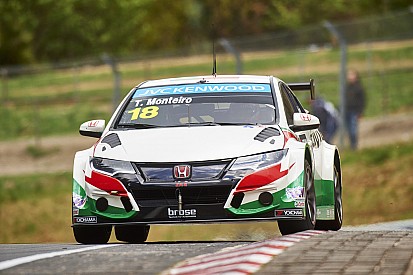 Honda returns to the podium with Tiago Monteiro at Nürburgring