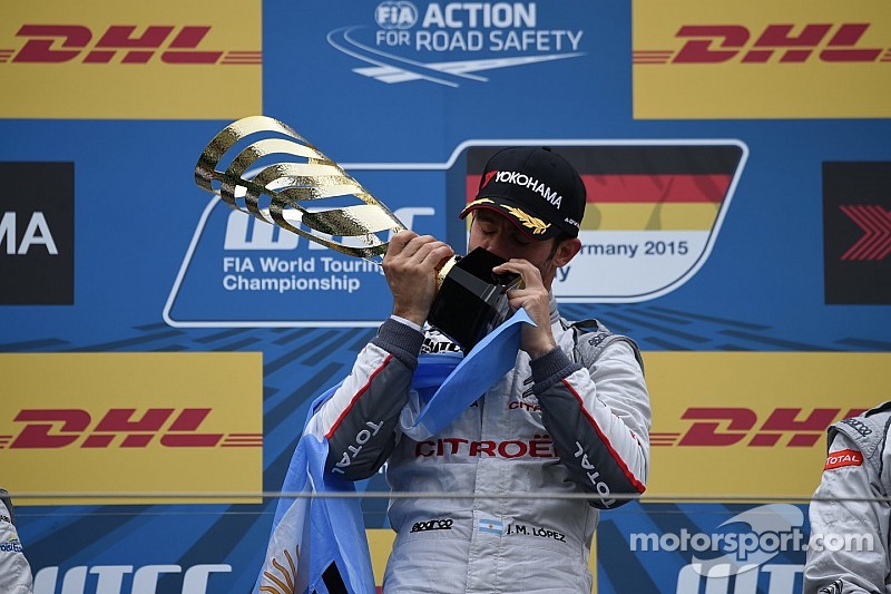 Carrera 1 Ganador José María López, Citroën C-Elysée WTCC, Citroen Mundial equipo de Turismos