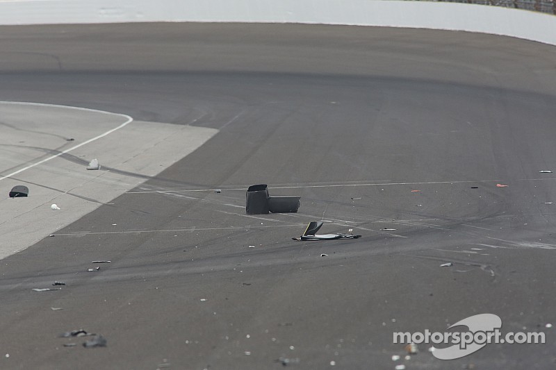 Hinchcliffe sofre grave acidente no treino livre desta segunda em Indianápolis