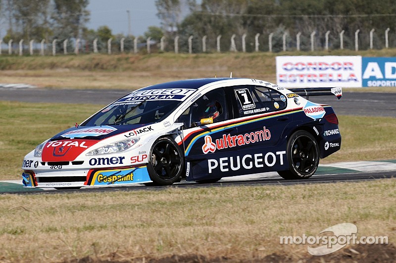 STC2000: Girolami, cuarto, fue el mejor del Team Peugeot Total en Oberá