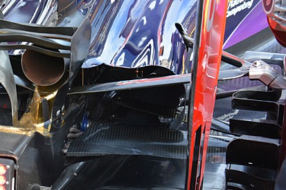 Red Bull: modificata la sospensione posteriore