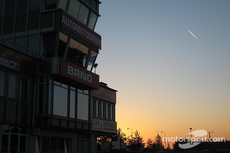 Coucher de soleil sur Brno