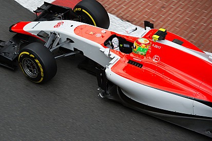 Merhi unfazed by Thursday practice crash
