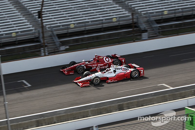 Penske and Ganassi control Indy 500 at halfway point