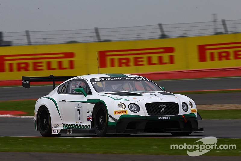 Top ten finishes for Bentley at Silverstone