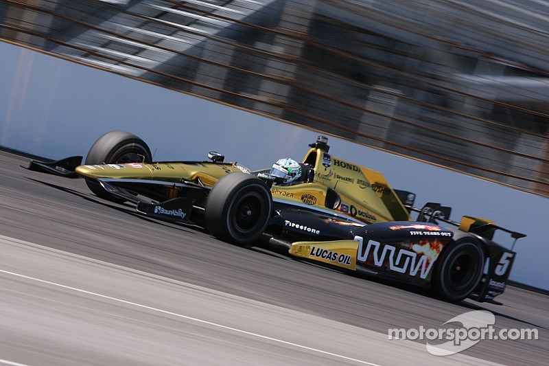 Ups and downs for Schmidt Peterson Motorsports at 2015 Indy 500