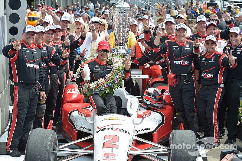 Montoya celebró dos días su victoria en Indy