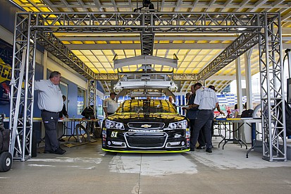 NASCAR busts three Sprint Cup teams for infractions at Charlotte Motor Speedway