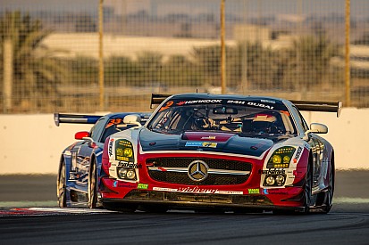 Christiaan Frankenhout puts the Hofor Racing Mercedes-Benz SLS AMG on pole for 12H Zandvoort