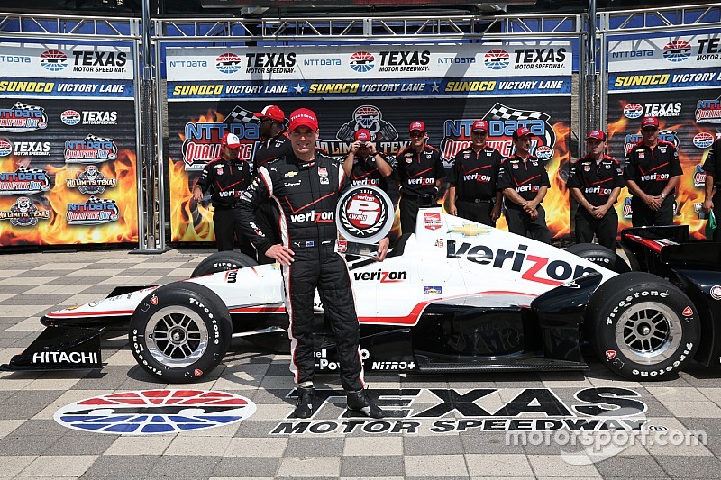 Polesitter Will Power, Team Penske Chevrolet