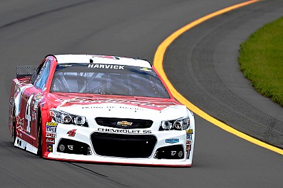 Harvick is "Happy" in Happy Hour