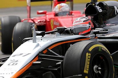 Após rodar, Hulkenberg reconhece erro em disputa com Vettel