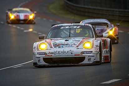 British GTE driver Kapadia escapes Le Mans fire