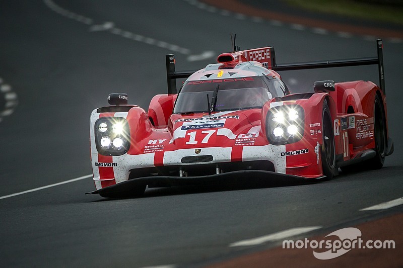 Porsche leads Audi after three hours at Le Mans