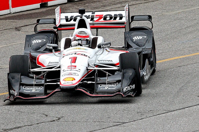 Triplé Penske avec Power en pole devant Pagenaud et Montoya!