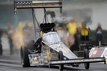 Johnson, Schumacher and McGaha top qualifying at New England