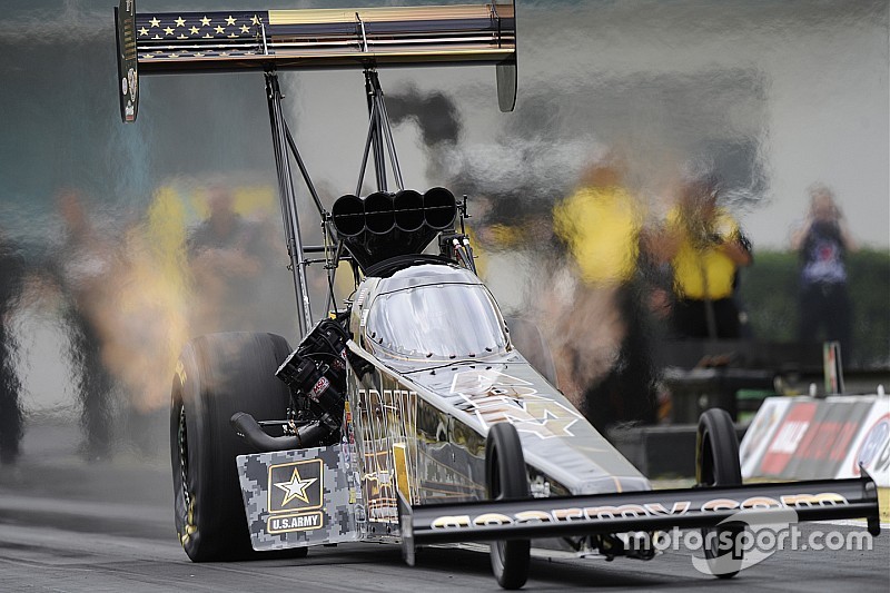 Johnson, Schumacher and McGaha top qualifying at New England