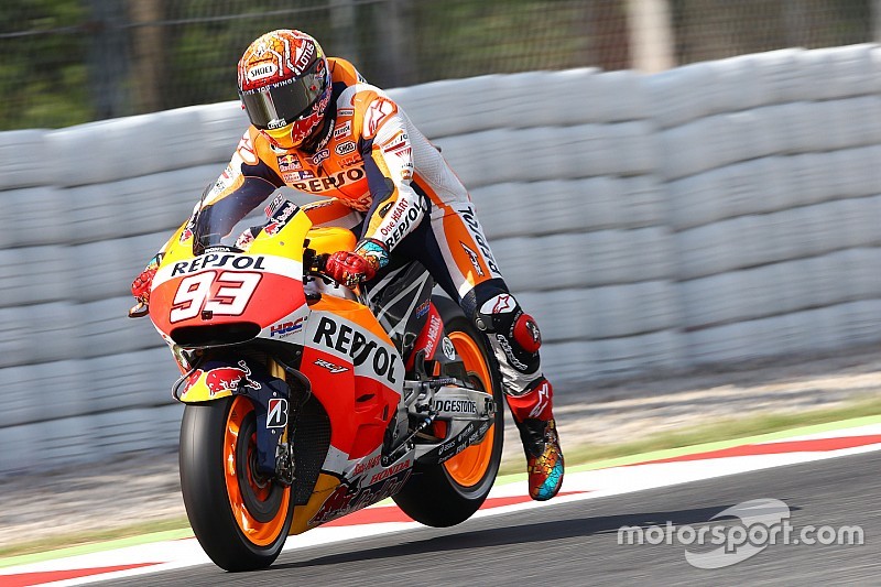 Márquez admite su error en España