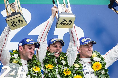 One-two for the Porsche 919 Hybrids in Le Mans