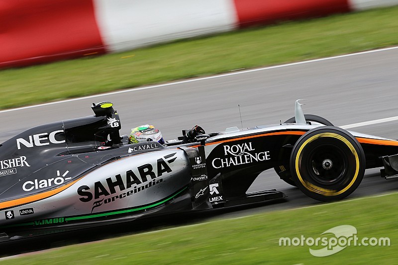 Pérez tendrá una mejora de motor para el GP de Austria