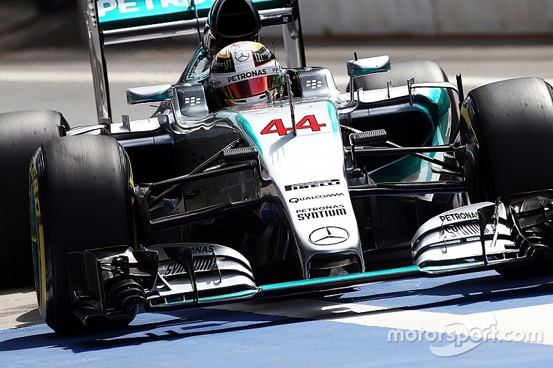 Hamilton sereno a pesar de sus errores en la pista