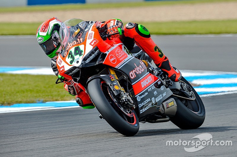 Biaggi ends opening day on top as Misano times tumble