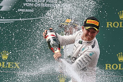 Austrian GP: Rosberg beats Hamilton to fifth Mercedes 1-2