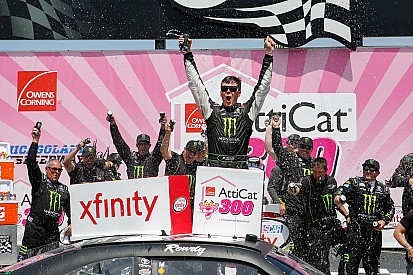 Jones completes weekend sweep with Xfinity win