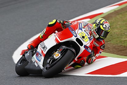 Les Ducati sont un ton en dessous