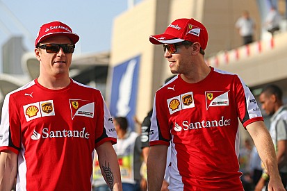 Quiero que Raikkonen se quede en Ferrari, dice Vettel