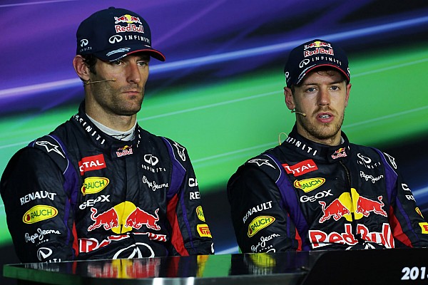 Webber culpa má gestão da Red Bull por guerra com Vettel