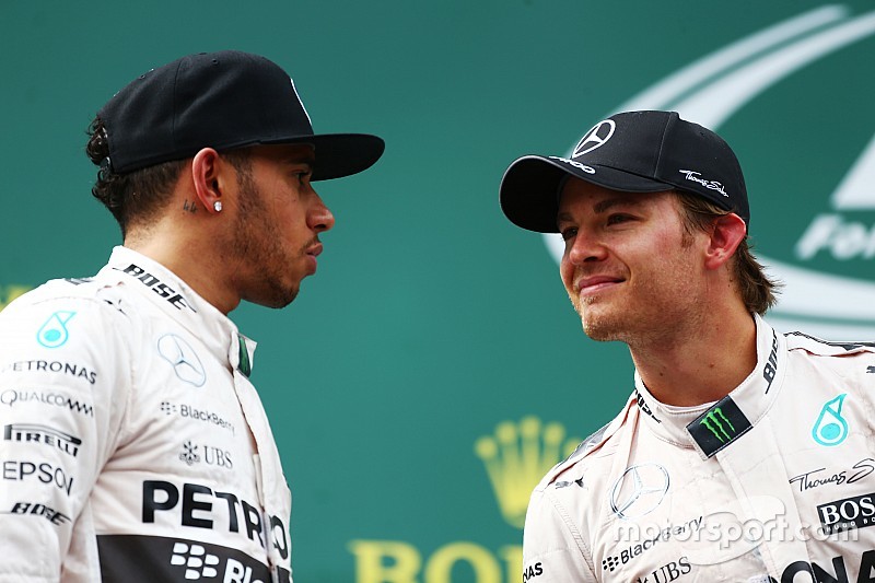 Hamilton no quiere a Rosberg campeón