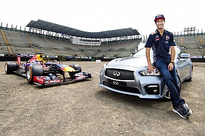 Ricciardo es el primer piloto de F1 que prueba el circuito de México