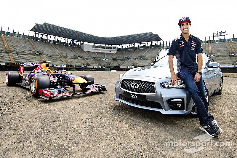 Ricciardo es el primer piloto de F1 que prueba el circuito de México