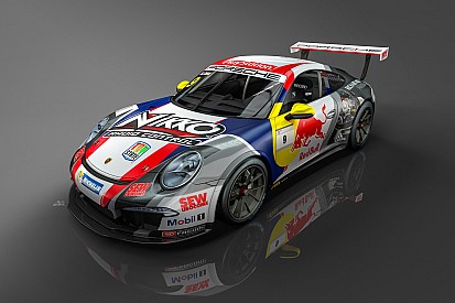 Sébastien Loeb en Porsche Supercup à Spa