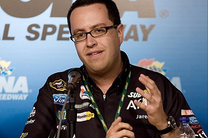 Jared, the Subway guy, at Daytona Saturday, in trouble Tuesday