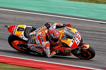 Márquez fue el mejor en la primera práctica de Sachsenring