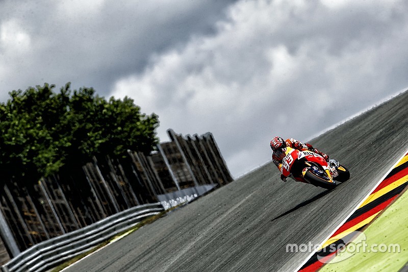 Márquez volvió a quedar al frente en Alemania