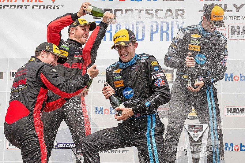 UPDATED: Taylor brothers take Corvette to CTMP victory lane