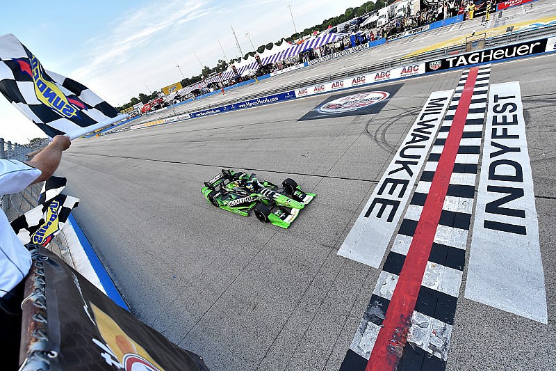 Sébastien Bourdais, KV Racing Technology Chevrolet takes the win